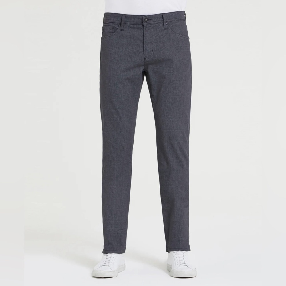 AG Jeans Mens 32x34 Adriano Goldschmied The Everett Gray Pants Slim Straight